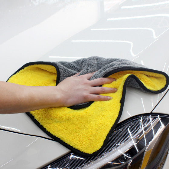Coral Fleece Edgeless Polishing Towel | 500 GSM | 40x40CM